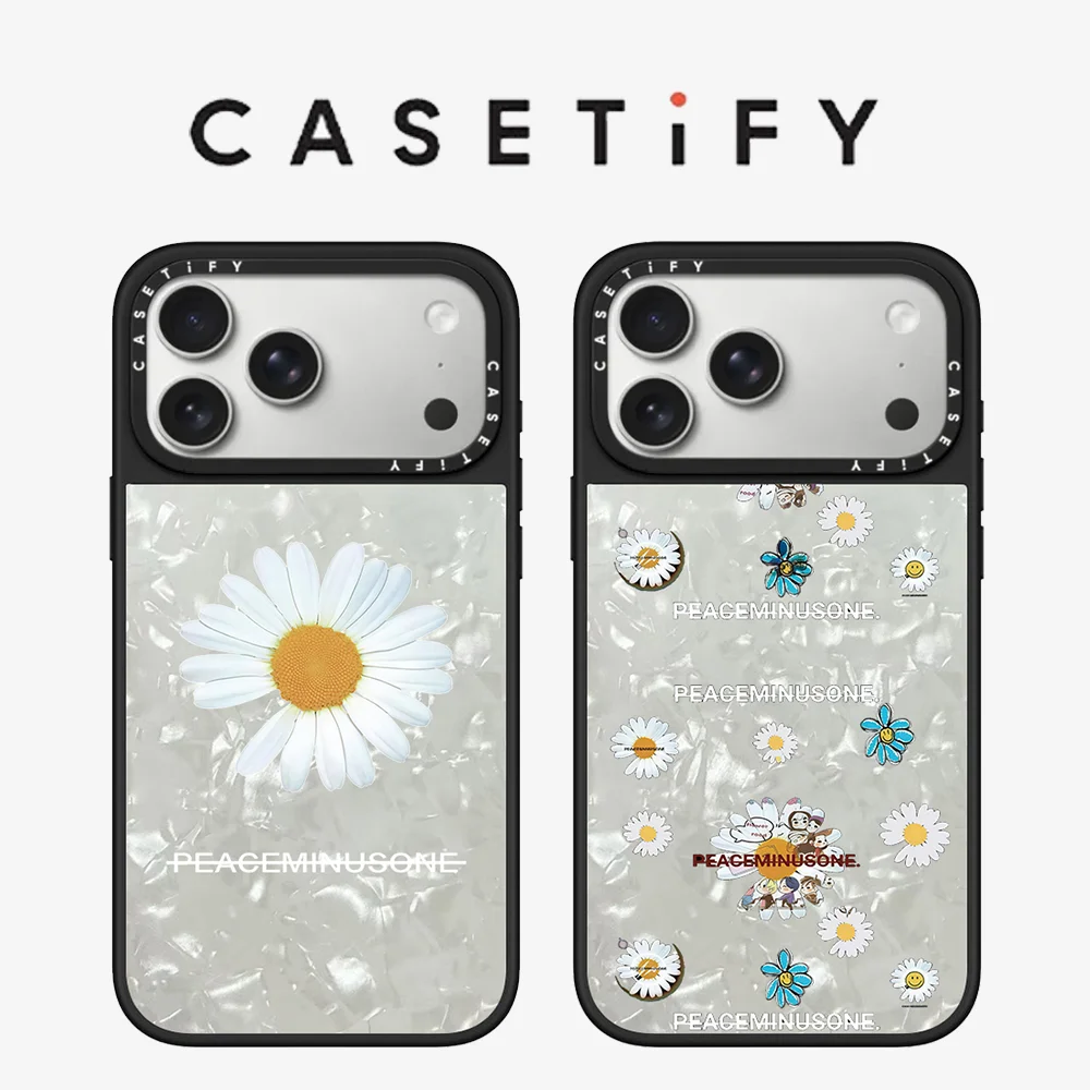 Peat Pellet Tray - CASETiFY PEACEMINUSONE Seri Daisy Casing Ponsel