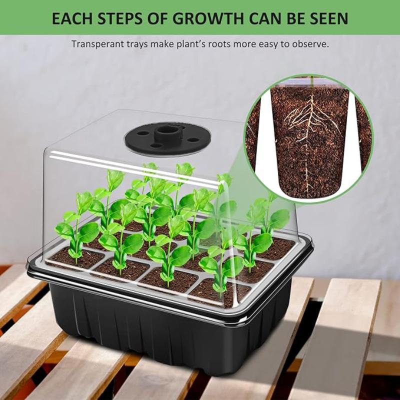 Baki starter benih dengan lamp - Humidity Dome Kit ulasan dan harga