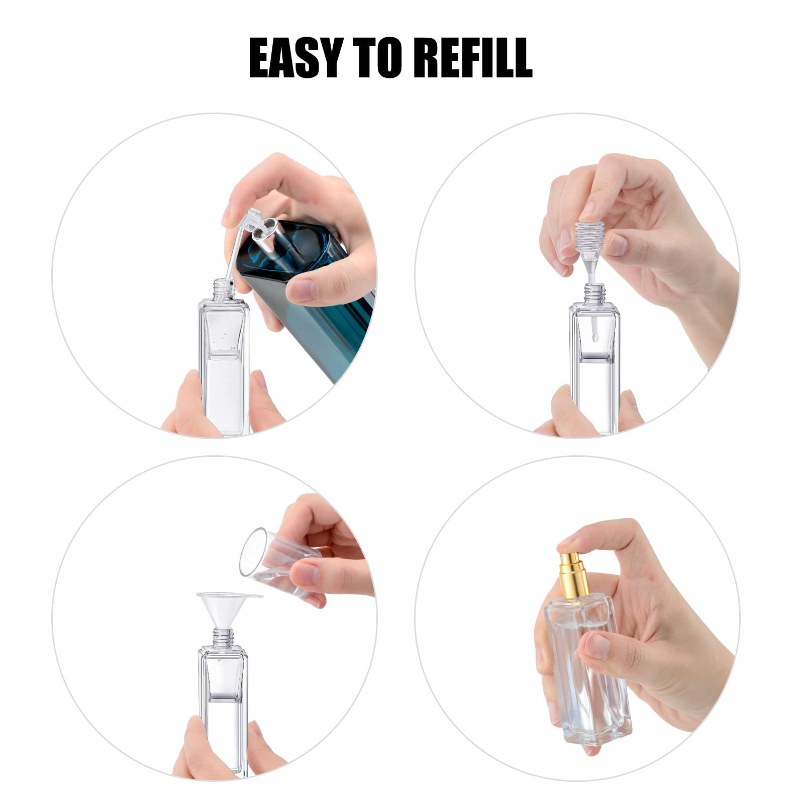 2 Buah Botol Parfum Semprot Bo - Misting Bottle Fine ulasan dan harga