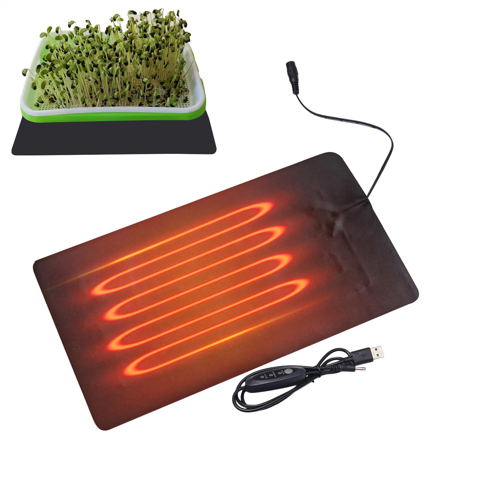 Alas Pemanas Bibit 5V 2A 8.5W  - Heat Mat Seedling ulasan dan harga